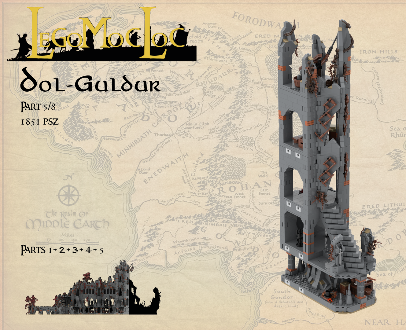 UCS Dol-Guldur - part 5/8