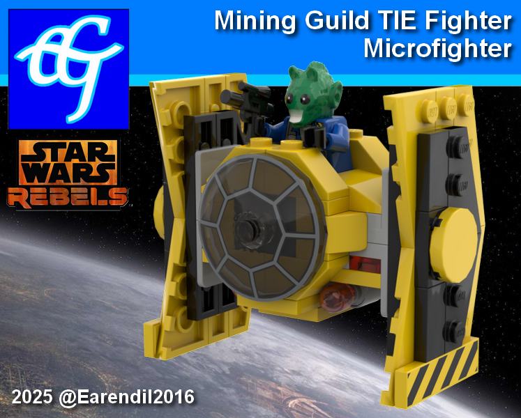 Mining Guild Starfighter Microfighter (MOC-223190) - LEGO MOC | MOC Tracker