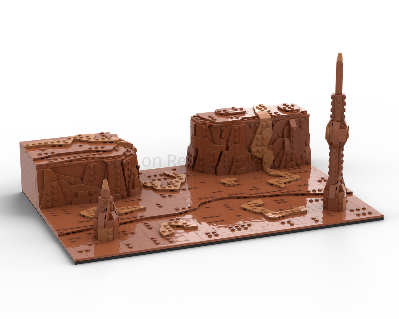 Geonosis Diorama