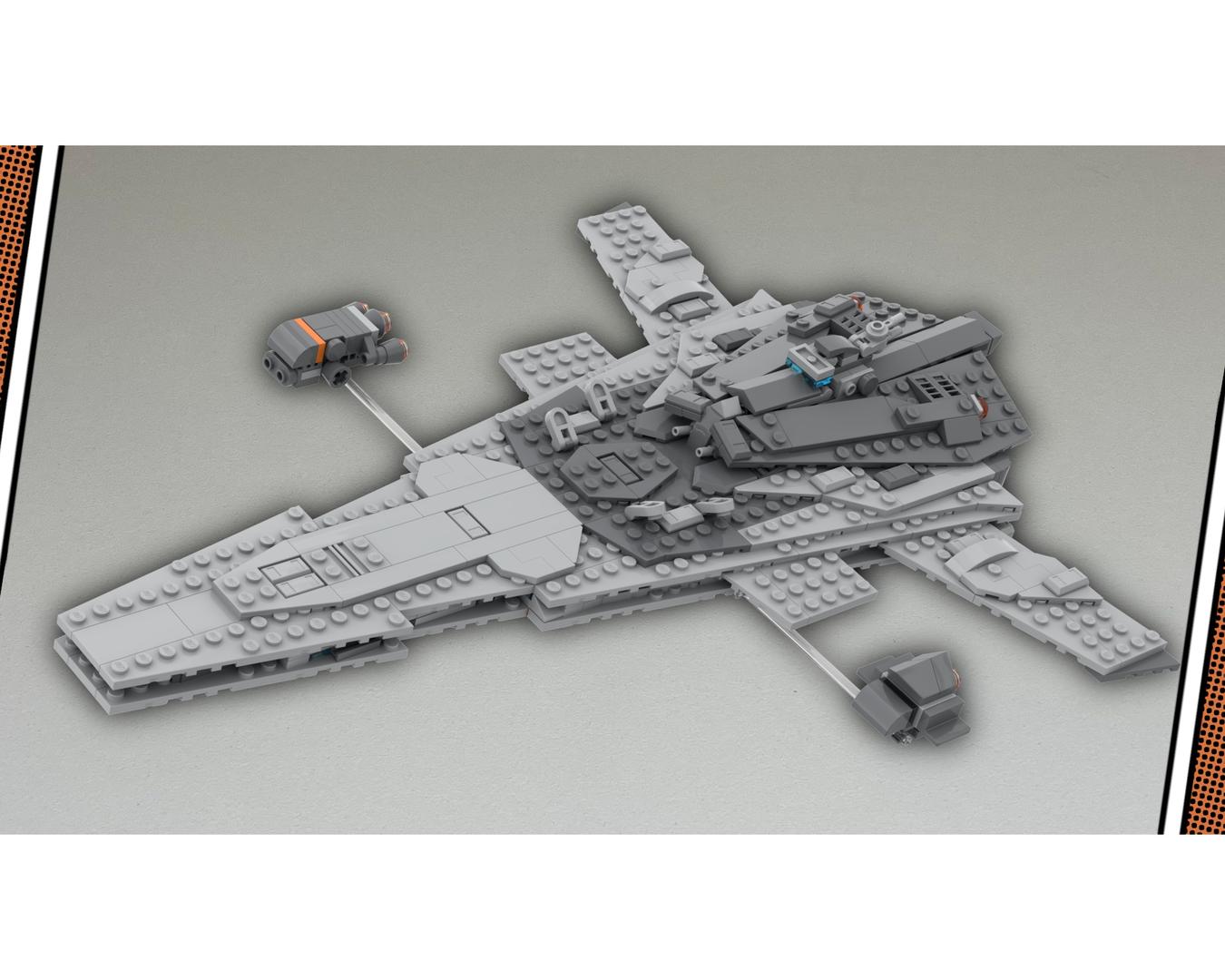 Victory 2 Frigate (75356 Alternate Build)