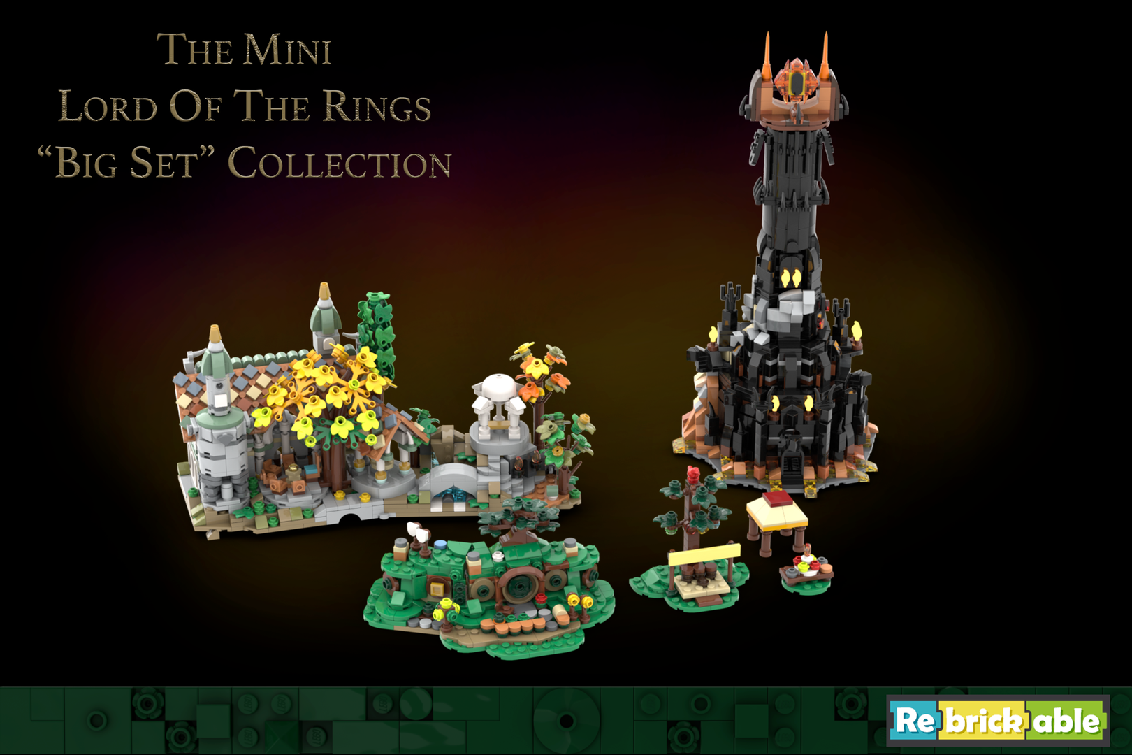 Mini Lord of The Rings - The Big Set Collection