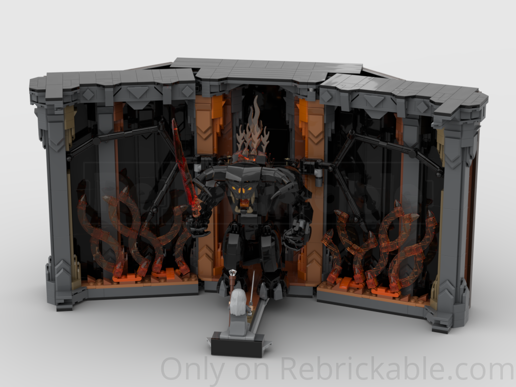 10367 Balrog Book Nook - IMPROVED Deluxe