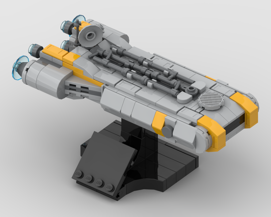 JT-731 Broadhorn Transport from Andor/Kenobi, Mini-Scale