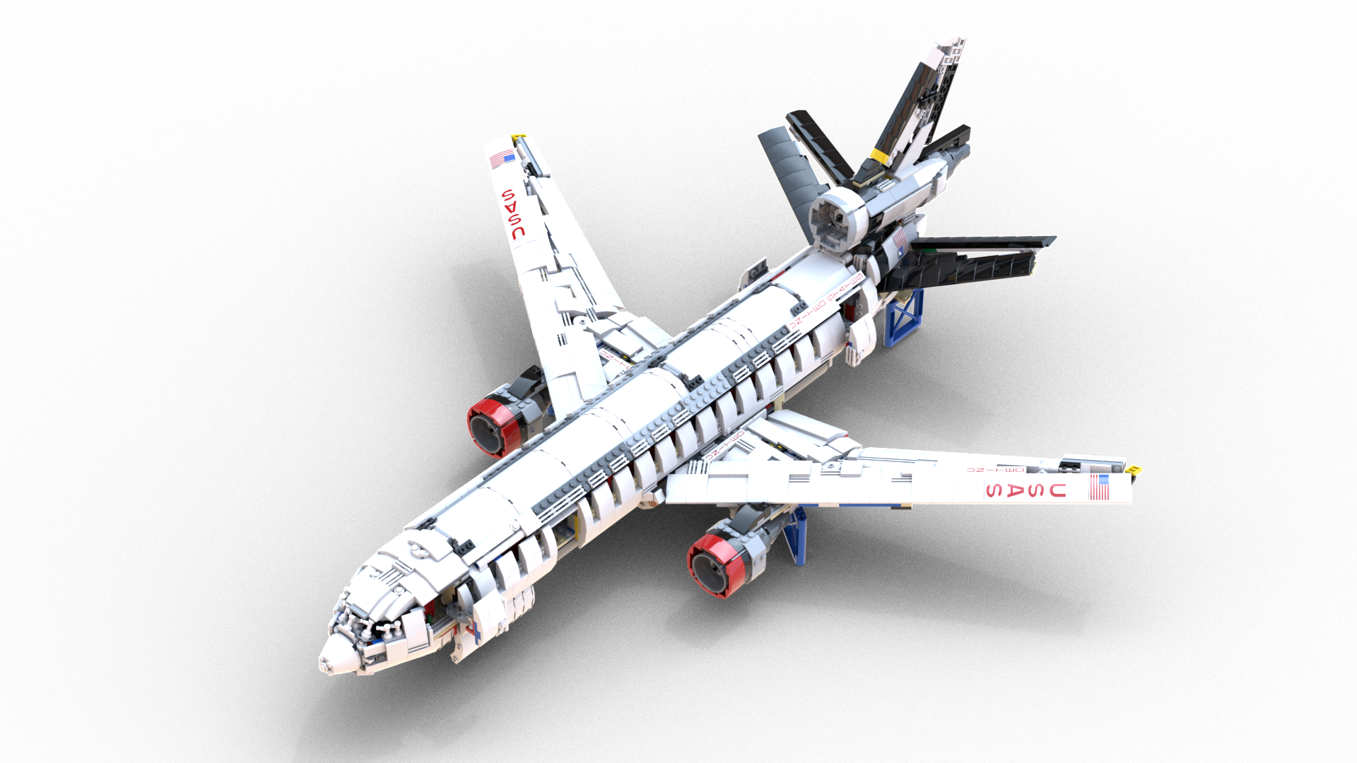 DC-10-10 Alternate Build of Saturn V