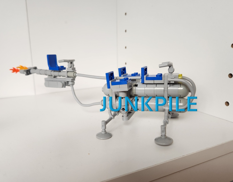 MARVEL Fantastic Four Reed Richards Air Jet-Cycle  FF4   MOC Instructions