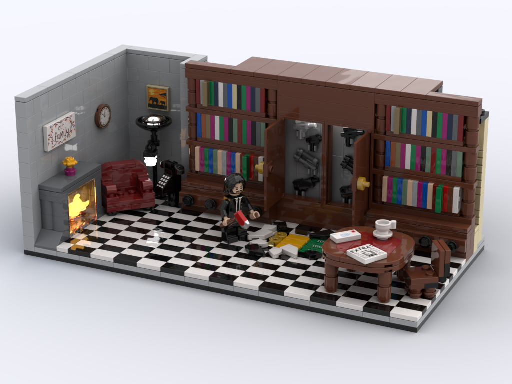 John Wick Diorama