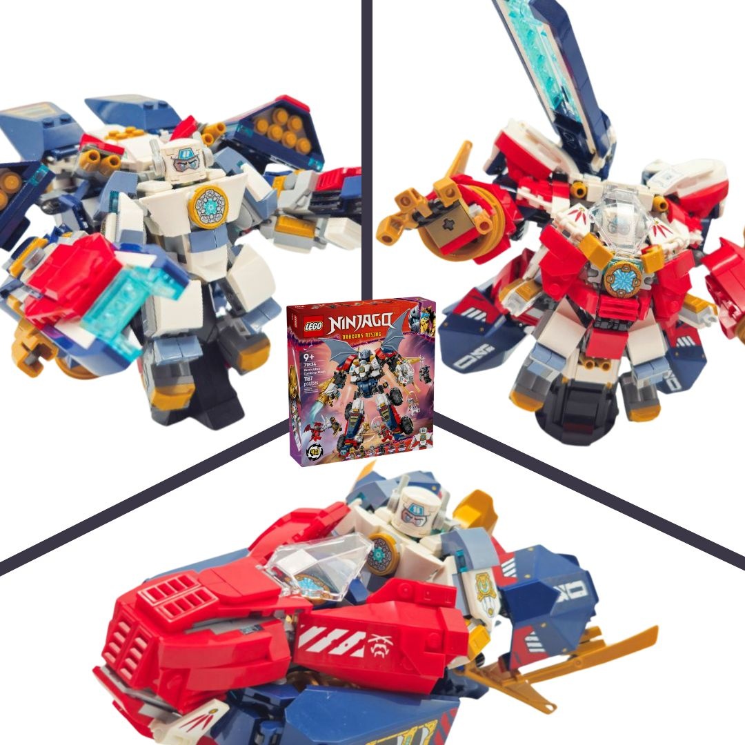 Big Zane's Hoverbike, Mobile Armour &amp; METEOR Unit (71834 Alternate build)