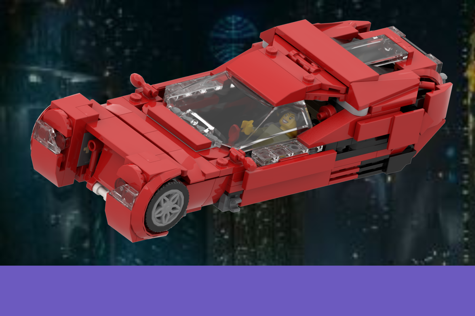76934 Blade Runner 2049 F40 Spinner Alternate Build
