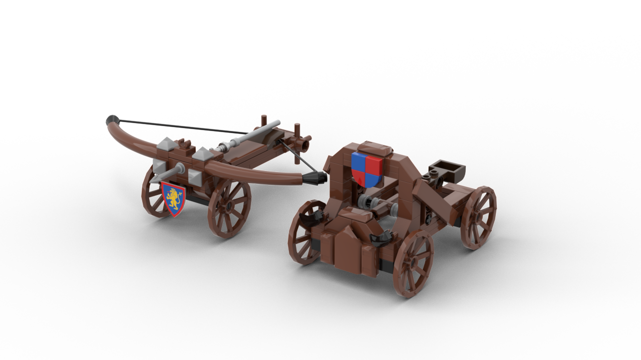 Lion knights Ballista and Catapult