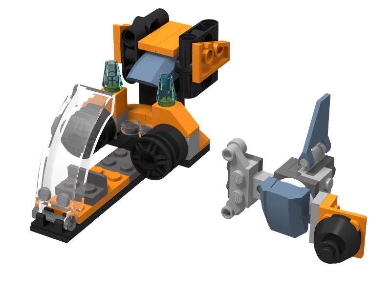 Speederbike atmosphérique DSI1, Droïde assistant réparateur 1