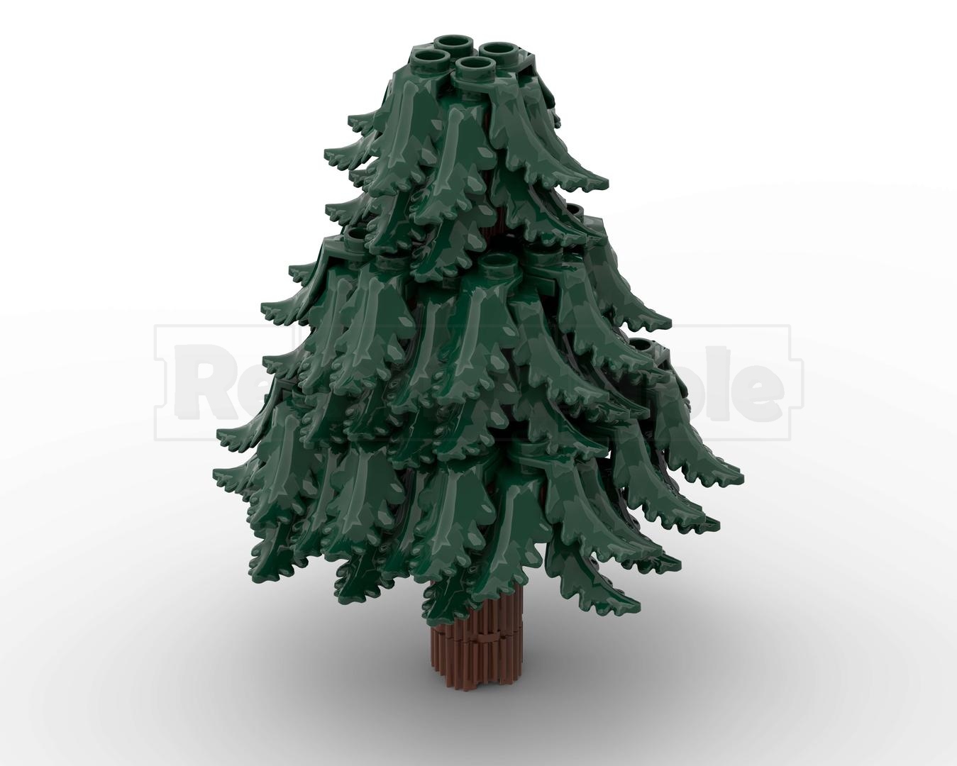 Tall Tree made of Fern pieces