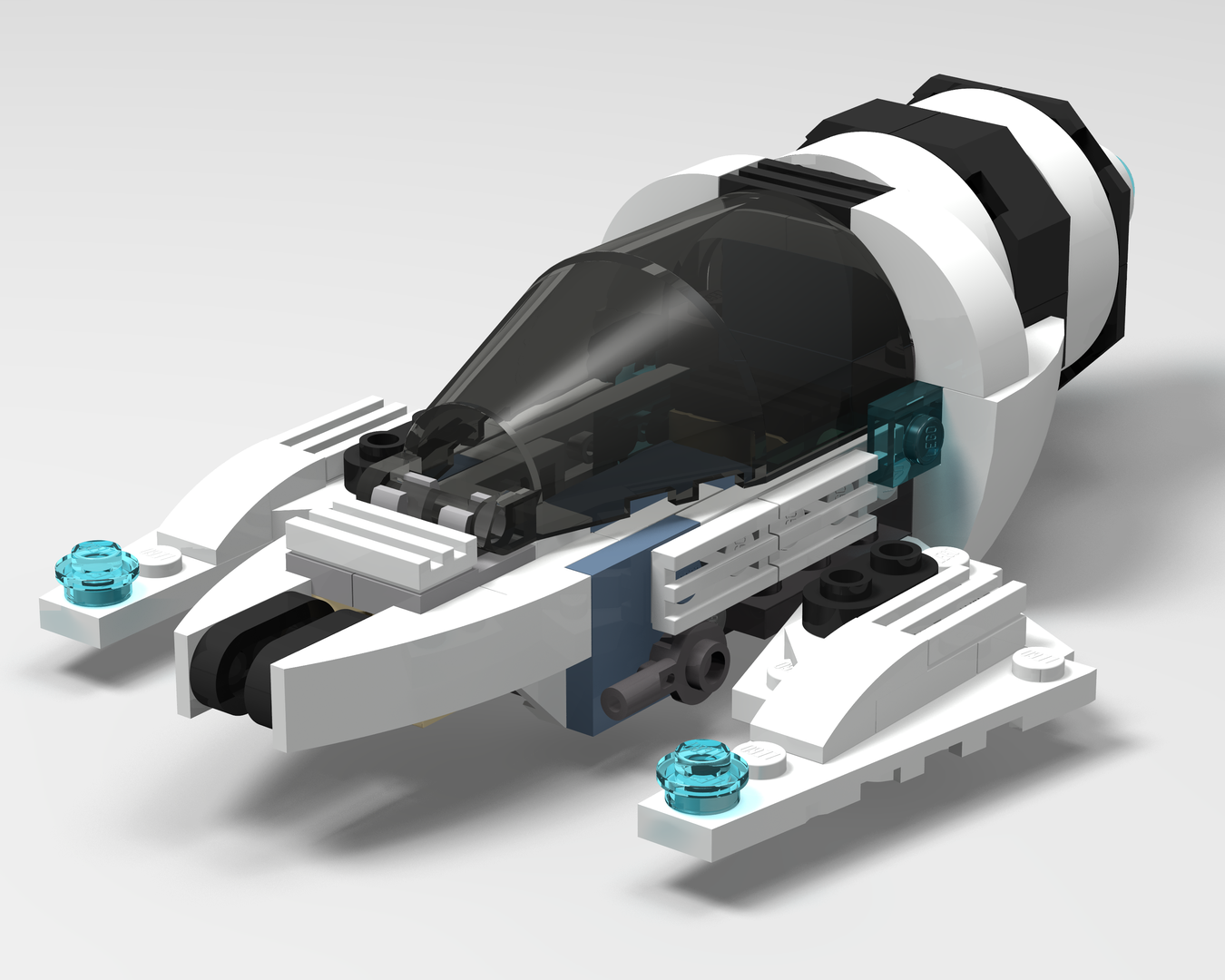 40765 Alt: Kamino Training Star Ship alternate build