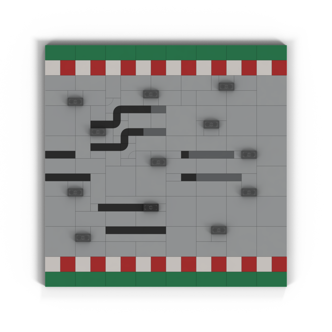 F1 Collectible Race Cars Display Board (32 x 32)