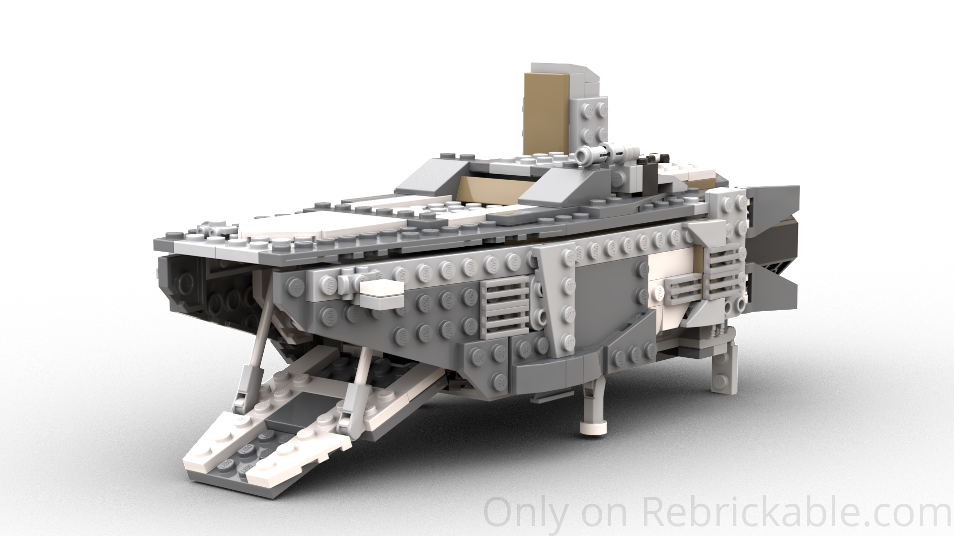 First Order Troop Transport alternate of Black Ace Tie Interceptor