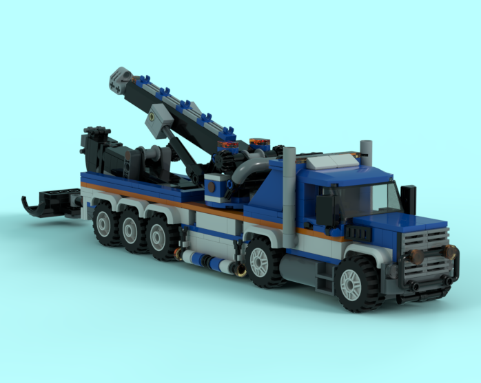 Heavy-Duty Wrecker Truck