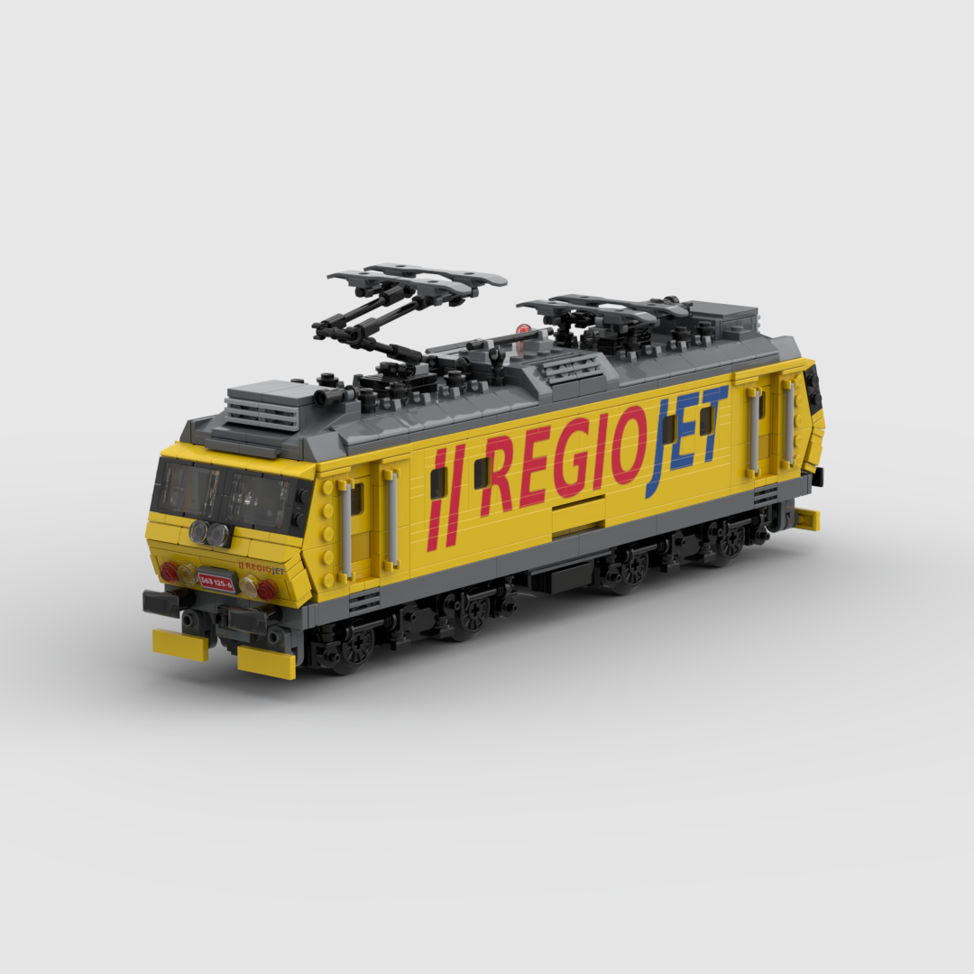 RegioJet Class 162 98E Locomotive