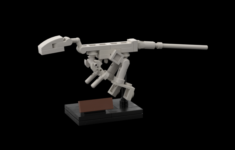 deinonychus antirrhopus fossil 1:22