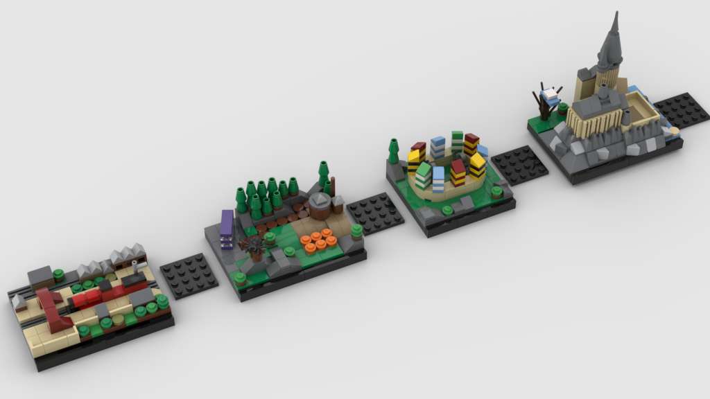 Potter (Harry) Architecture Skyline (Add on)