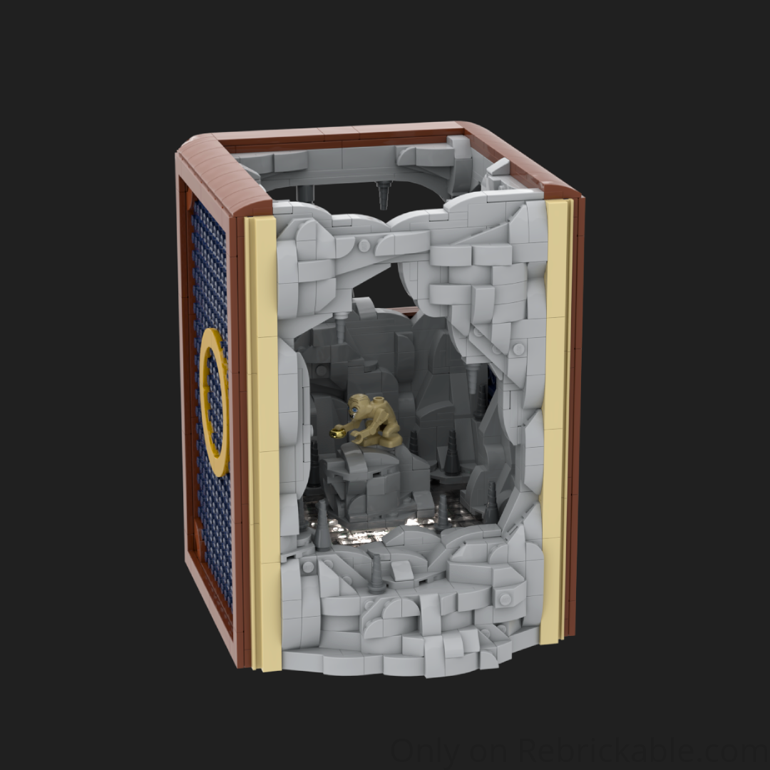 Book Nook - the Creature Gollum