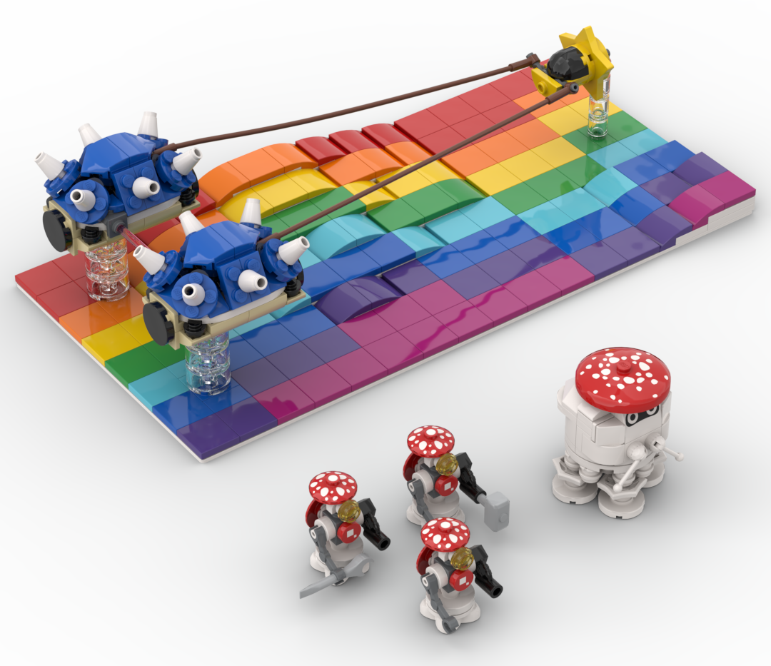 Blue Spiny Shell Podracer