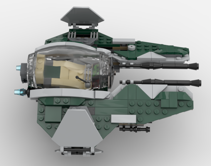 Anakin's Green Interceptor (9494 Rebuild)