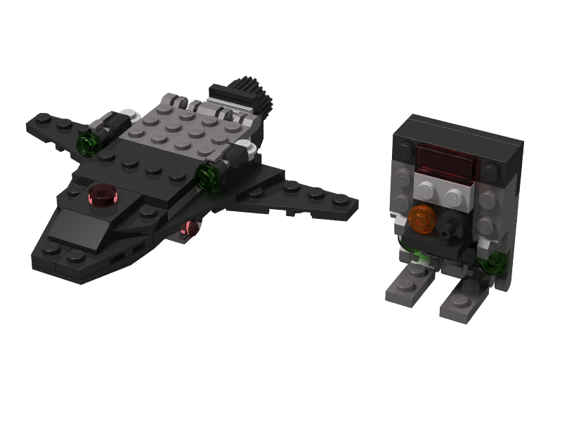 Corvet 2B4-550 and  inventory droid GL5