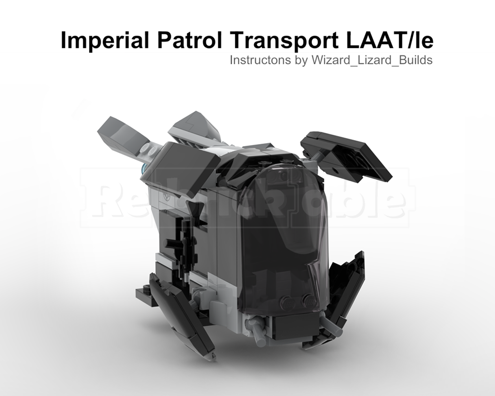 Imperial Patrol Transport LAAT/le Moc Build 75412 Night Trooper Battle Pack
