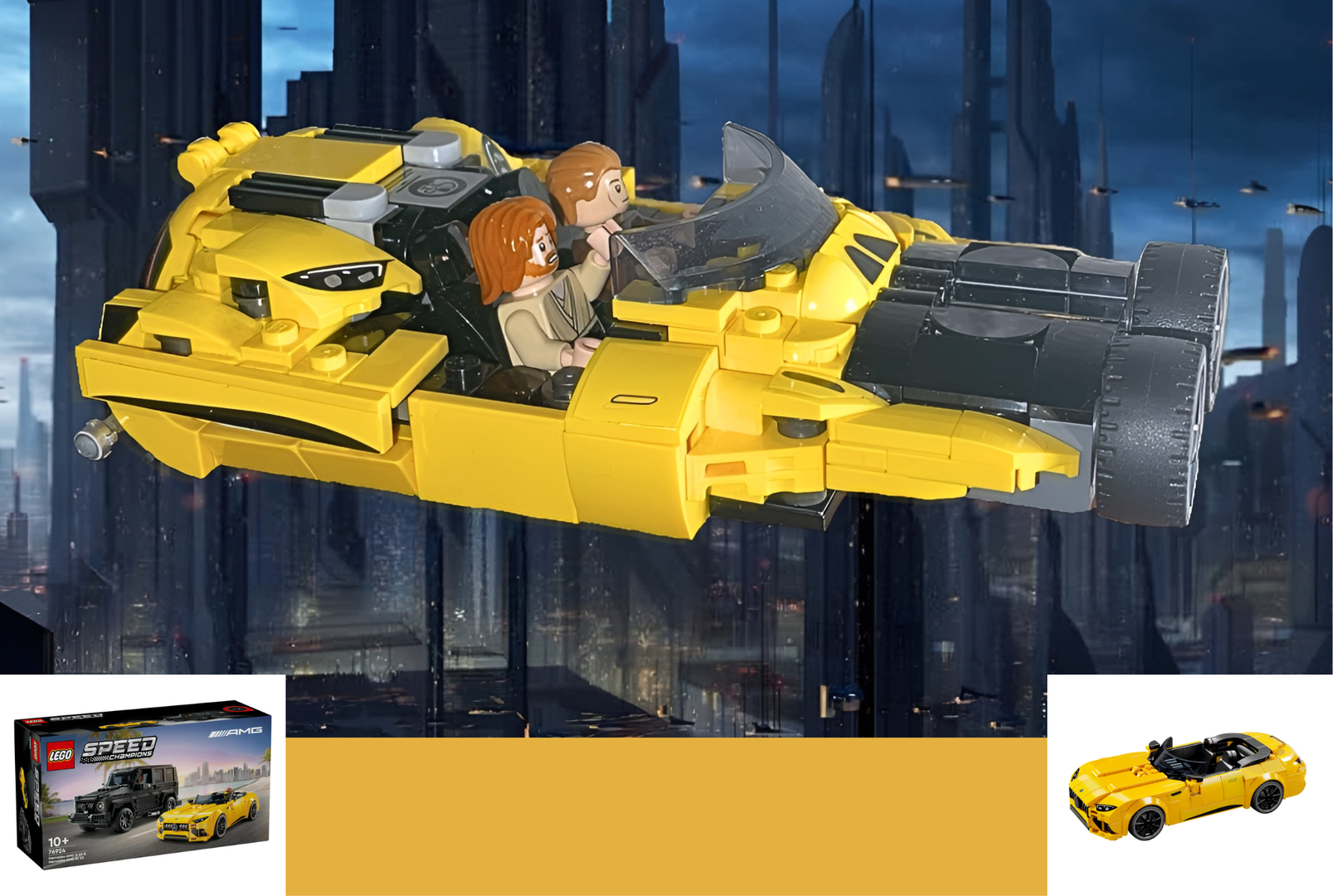 76924 Mercedes XJ-6 Airspeeder (AOTC Zam Wesell Chase)