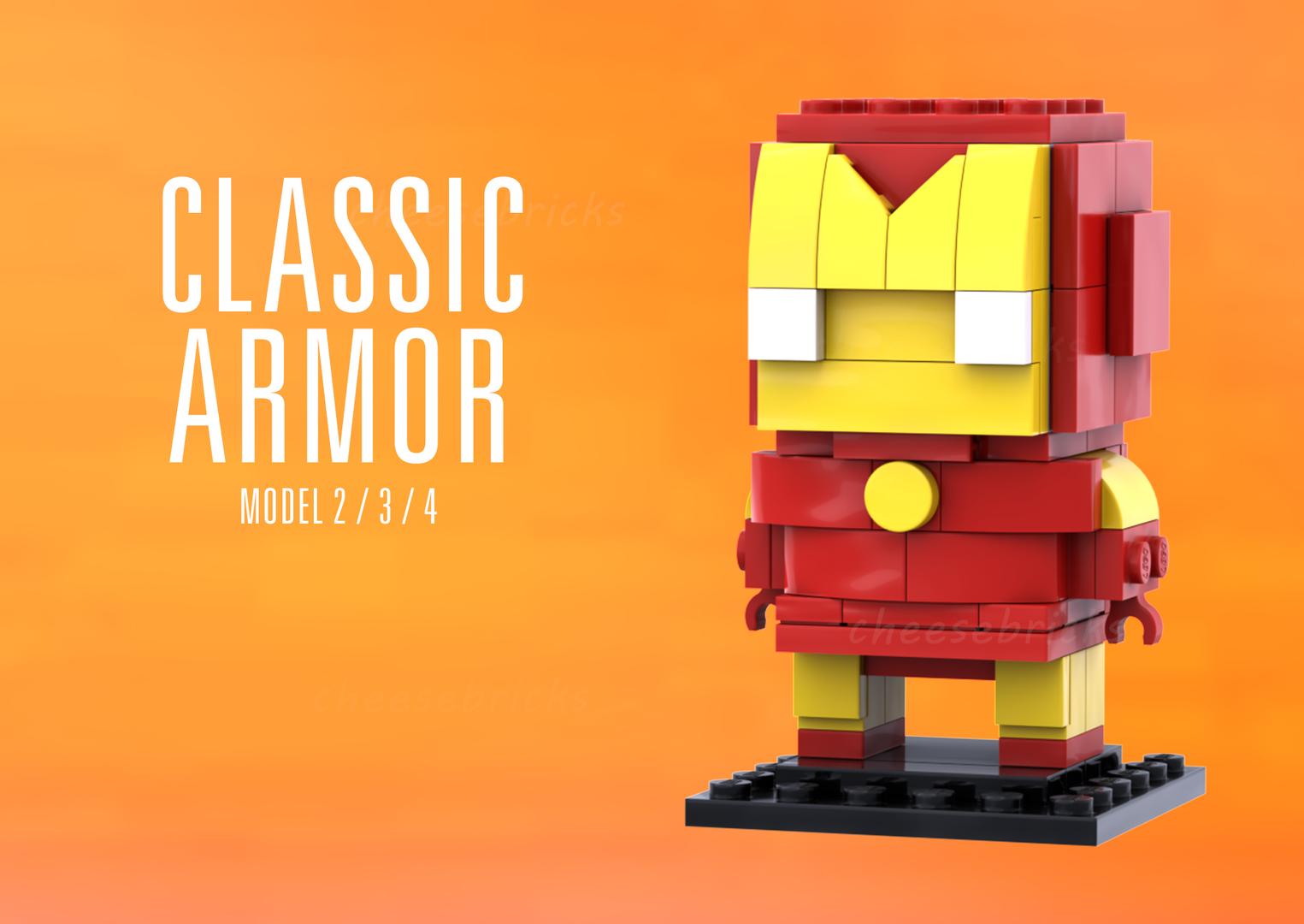 Iron Man Classic Armor Brickheadz