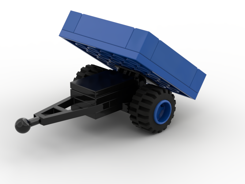 Quad bike attachment trailer