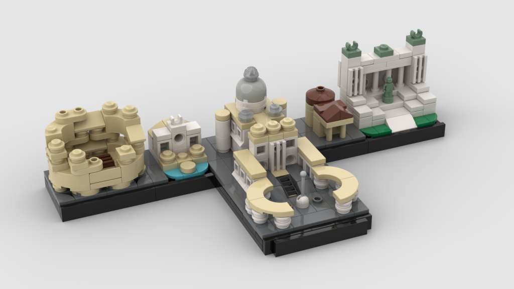 Rome Architecture Skyline (Rome, Italy)