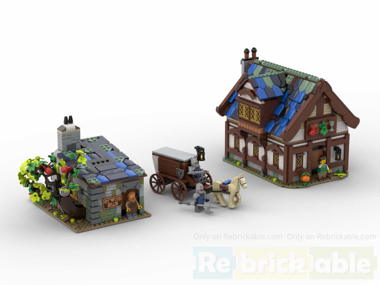 Medieval Inn, Blacksmith and Carriage