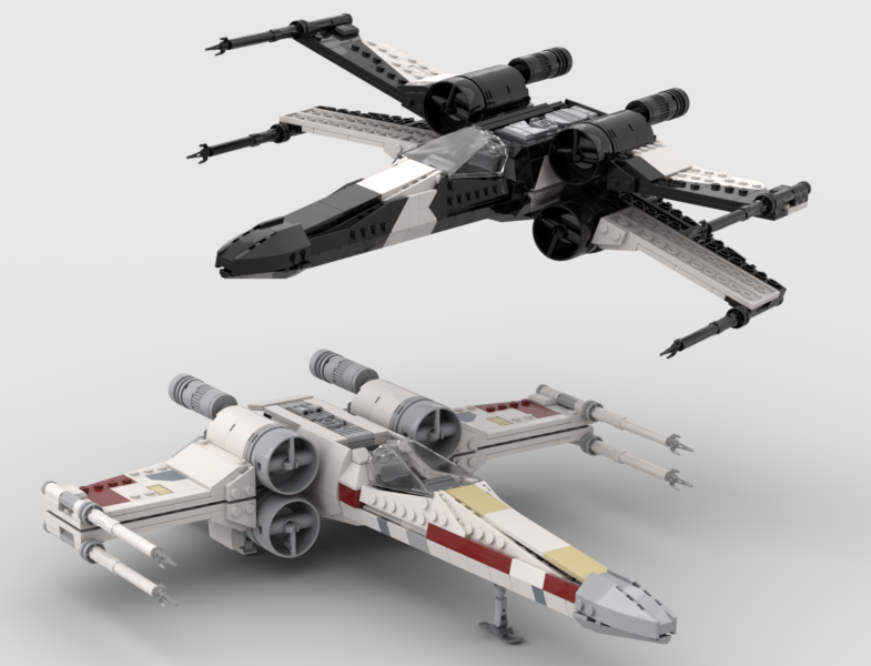 XWing starfighter: Partisan + Red 5