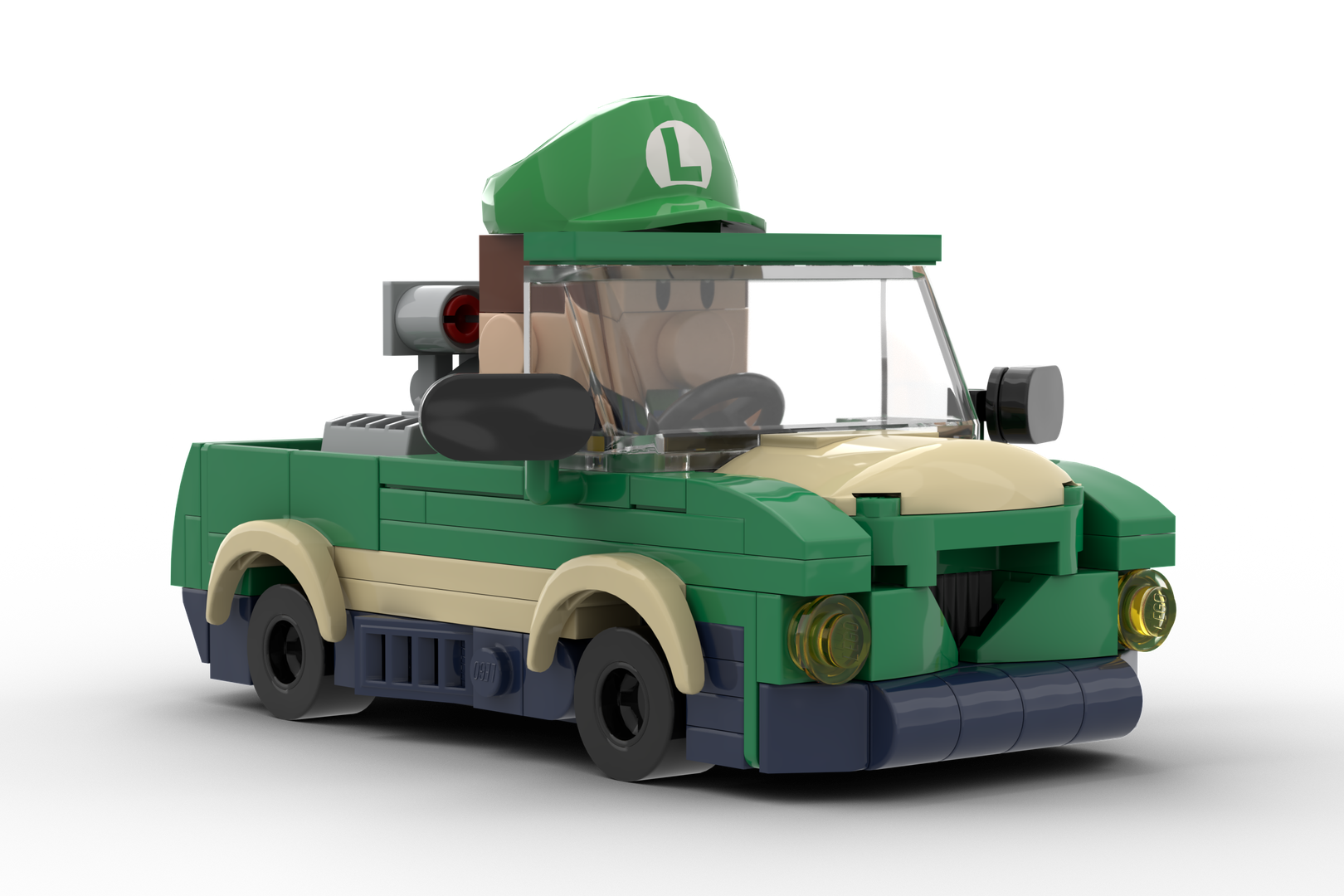 Hot Wheels Luigi