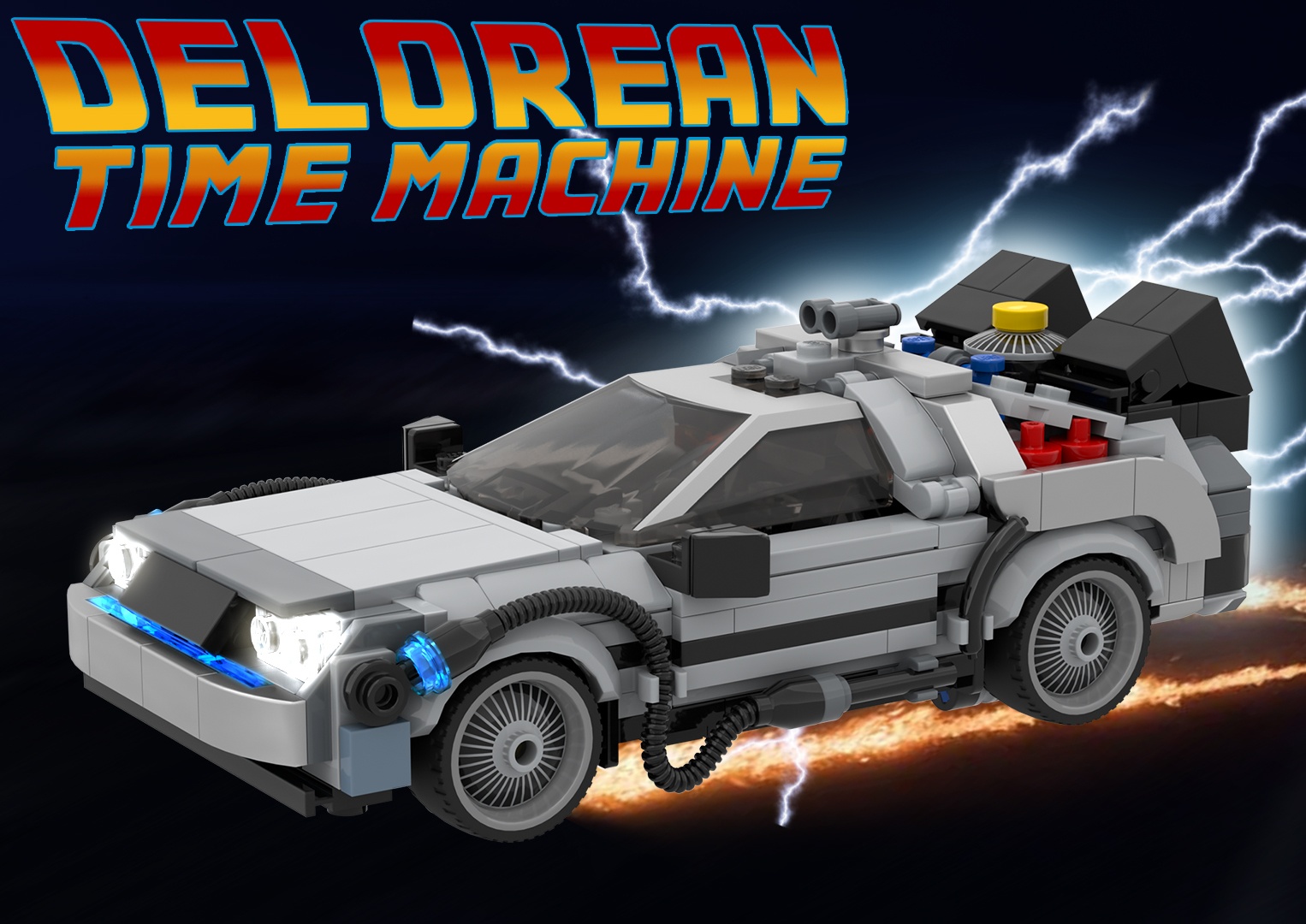 Delorean Time Machine - BTTF