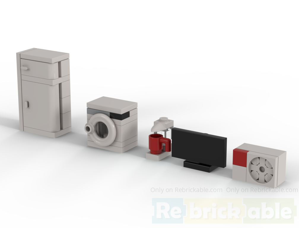 Modern Household Appliance Pac