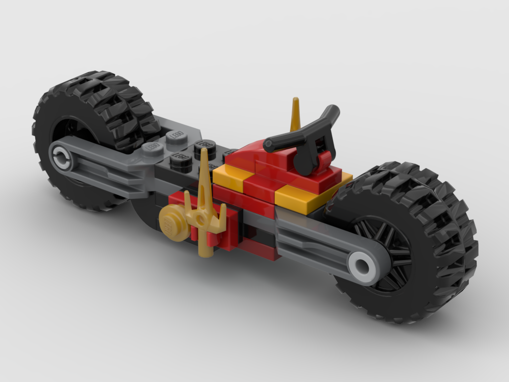 71838 Kai's Luge Bike alternate build