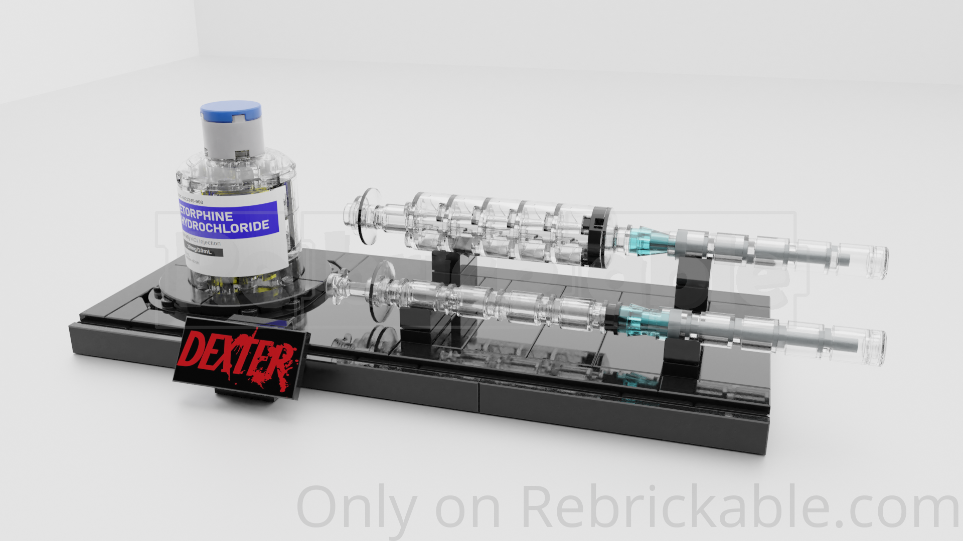 Dexter Morgan's Syringe Kit Display