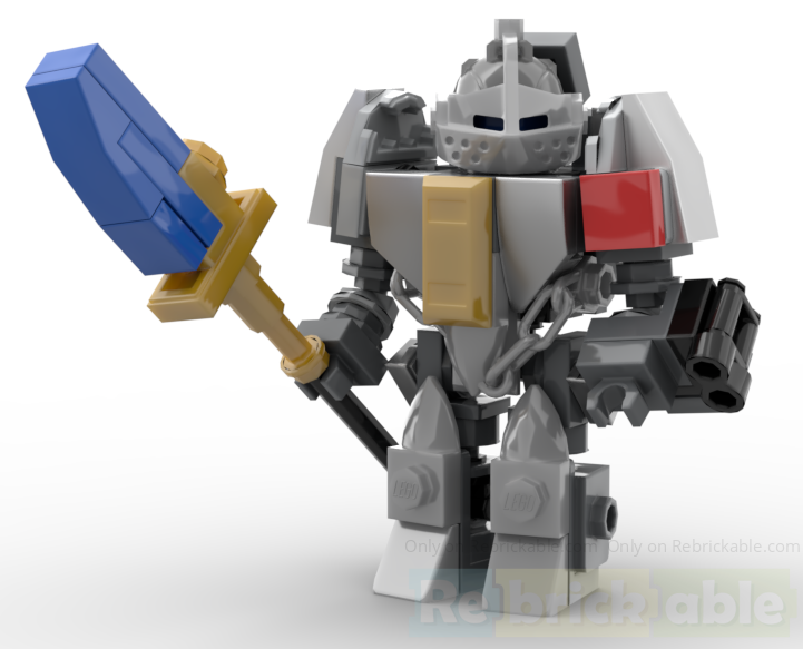 GREY KNIGHT SPACE MARINE 40k - MINIFIG SCALE