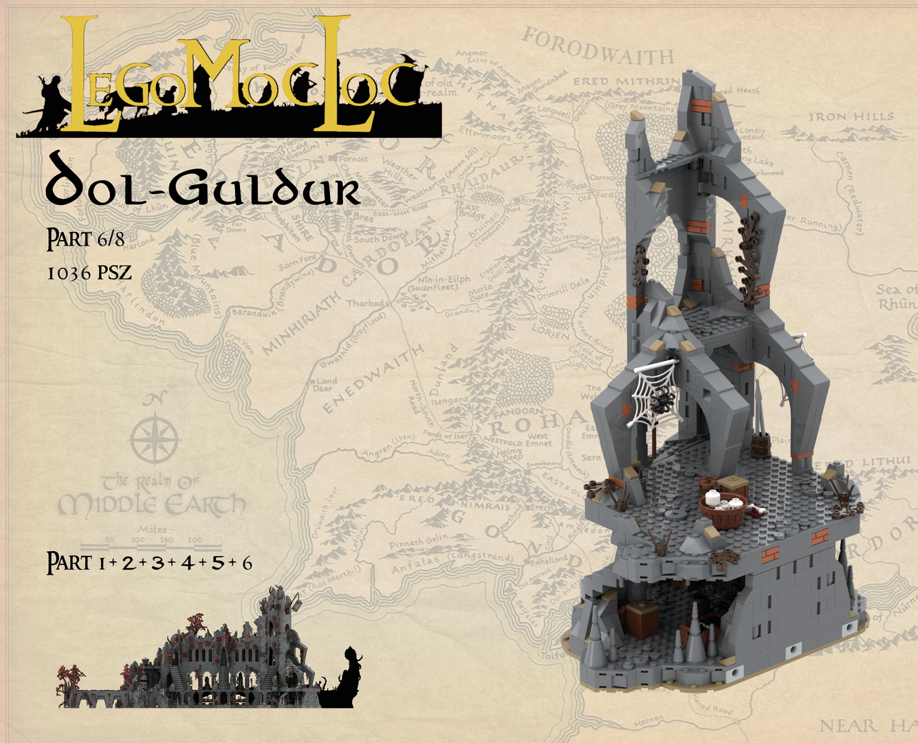 UCS Dol-Guldur - part 6/8