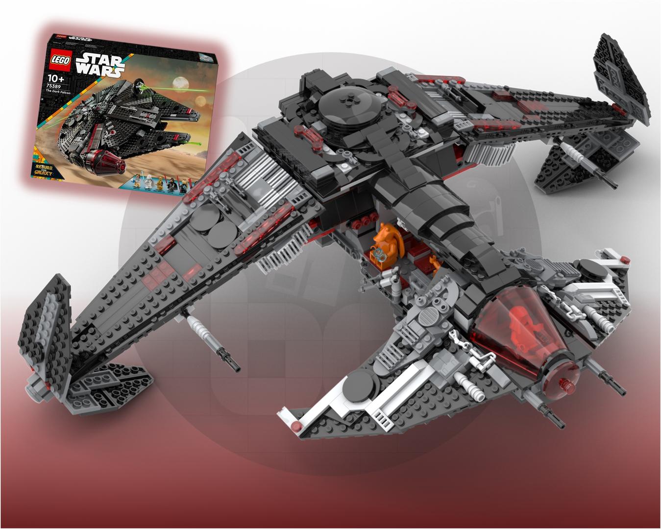 75389 - Heavy Altitude Support Craft - Death and Night Trooper Edition