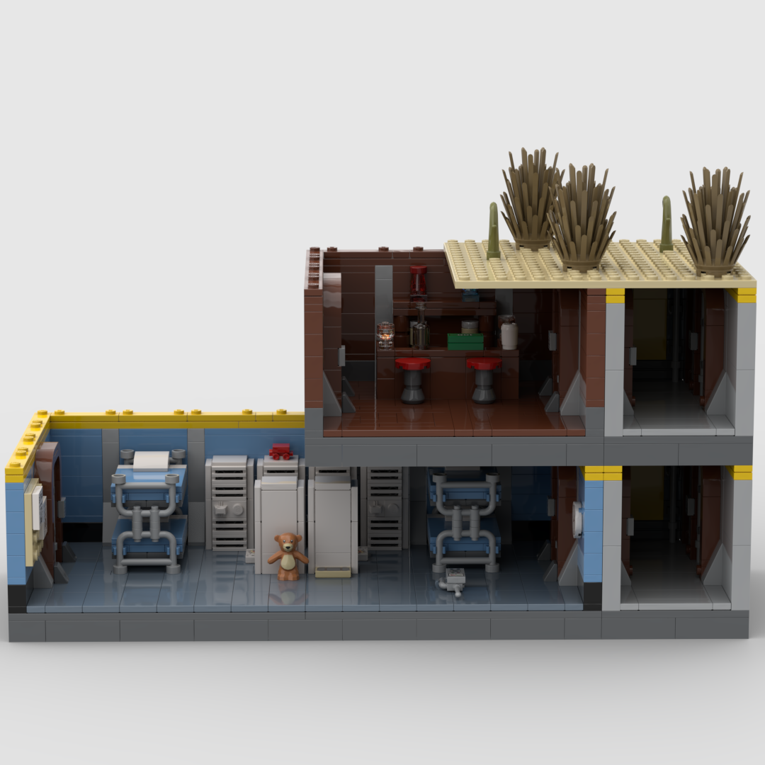 Vault with Living Quarters , Bar and elevator
