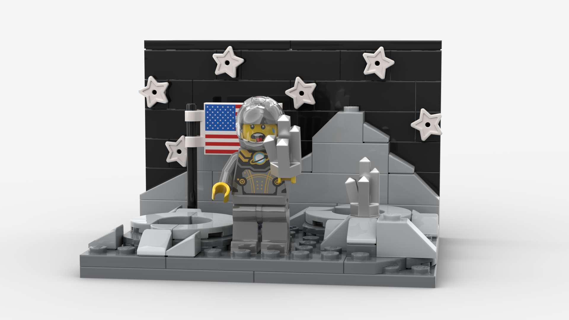 Lost: A Moon Diorama