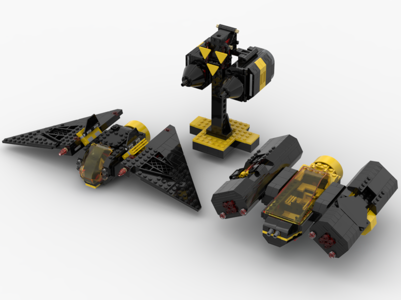 Blacktron custom speeders