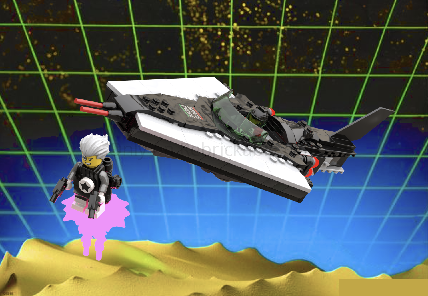 Starion Patrol starship - Space Police II