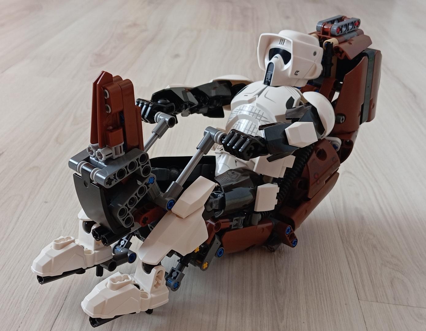 75532 Maul's Sith Speeder - LEGO Scout Trooper &amp; Speeder Bike Alt Build - Instructions PDF