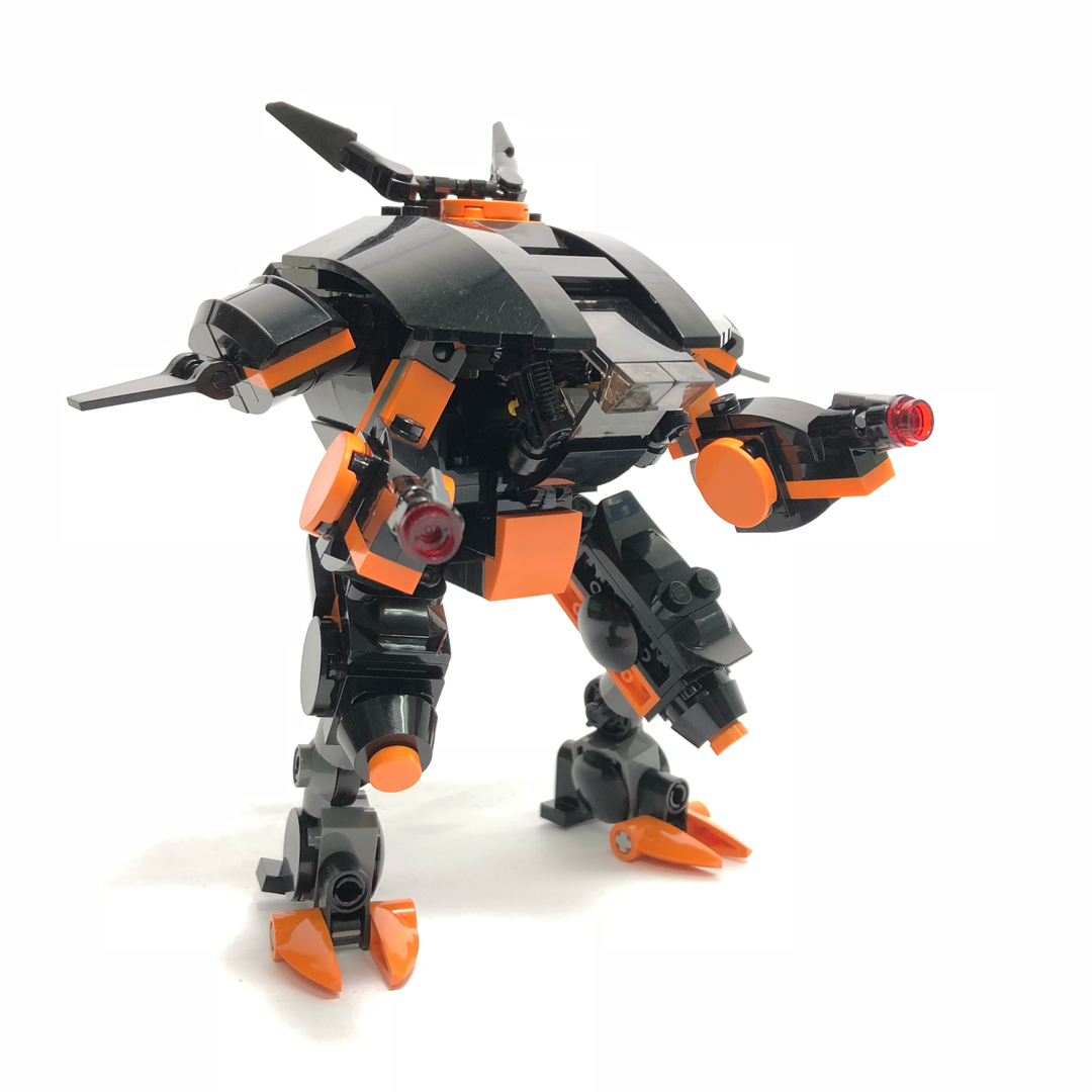 D.Va Mech Onxy Flame Skin - Custom Design