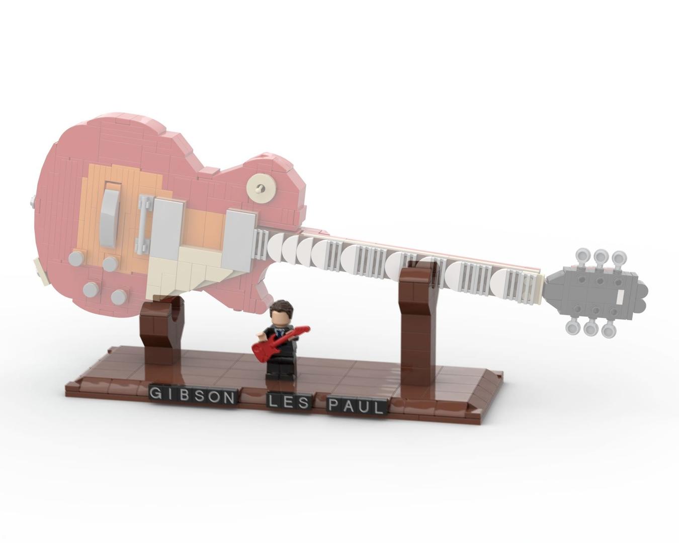 Display Stand for Gibson Les Paul Standard '60s Heritage Cherry Sunburst