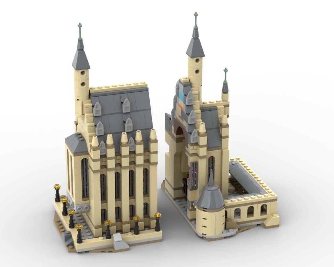HP Hog Castle Bookends