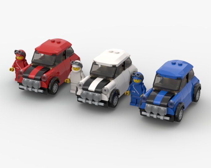 Italian Job Mini Coopers